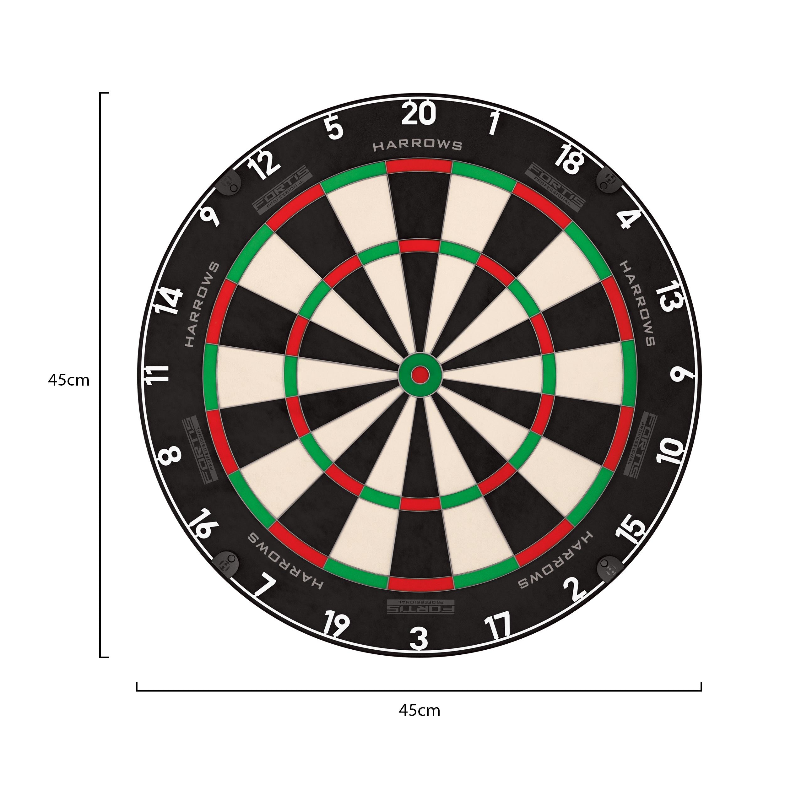 harrows-fortis-dartscheibe-sisal-profi-board image 7