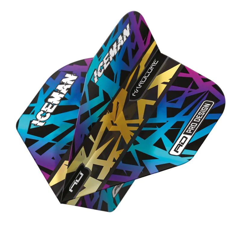red-dragon-gerwyn-price-rainbow-gold-flights-9er-set-100-mikron image 1