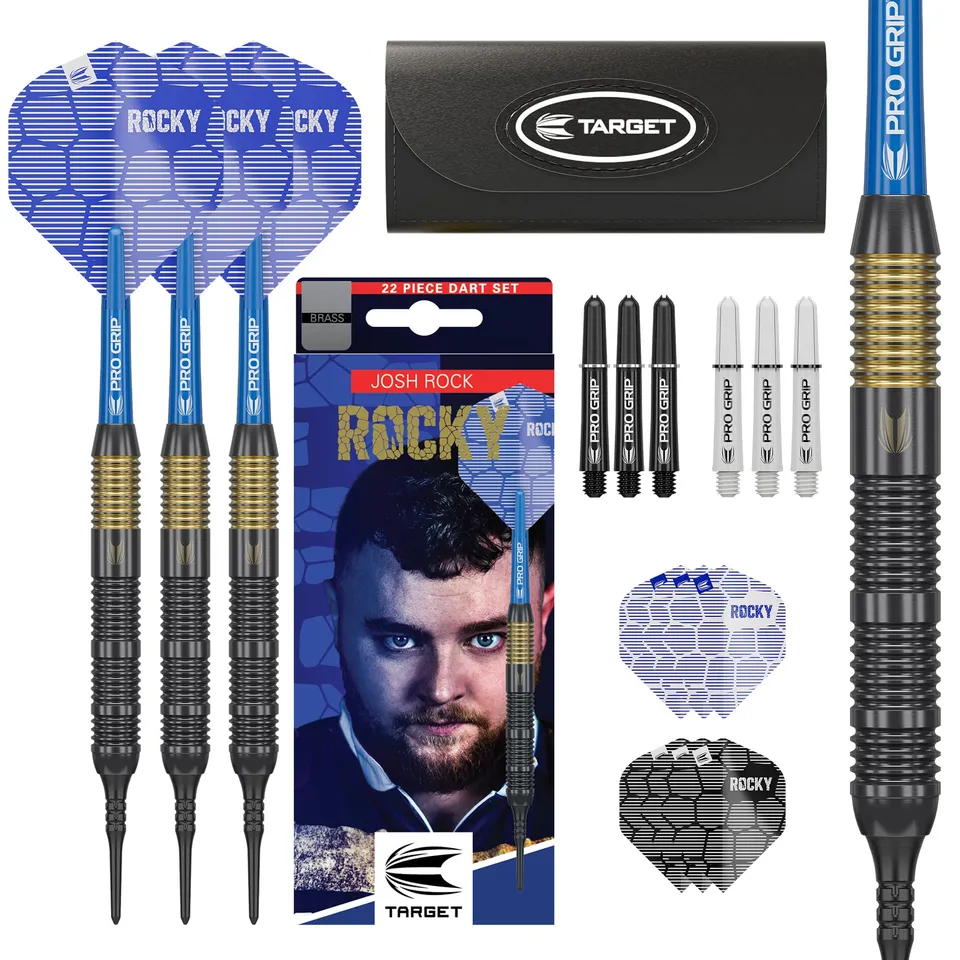 target-josh-rock-softdarts-18g-brass-set-mit-case-pixel image 1
