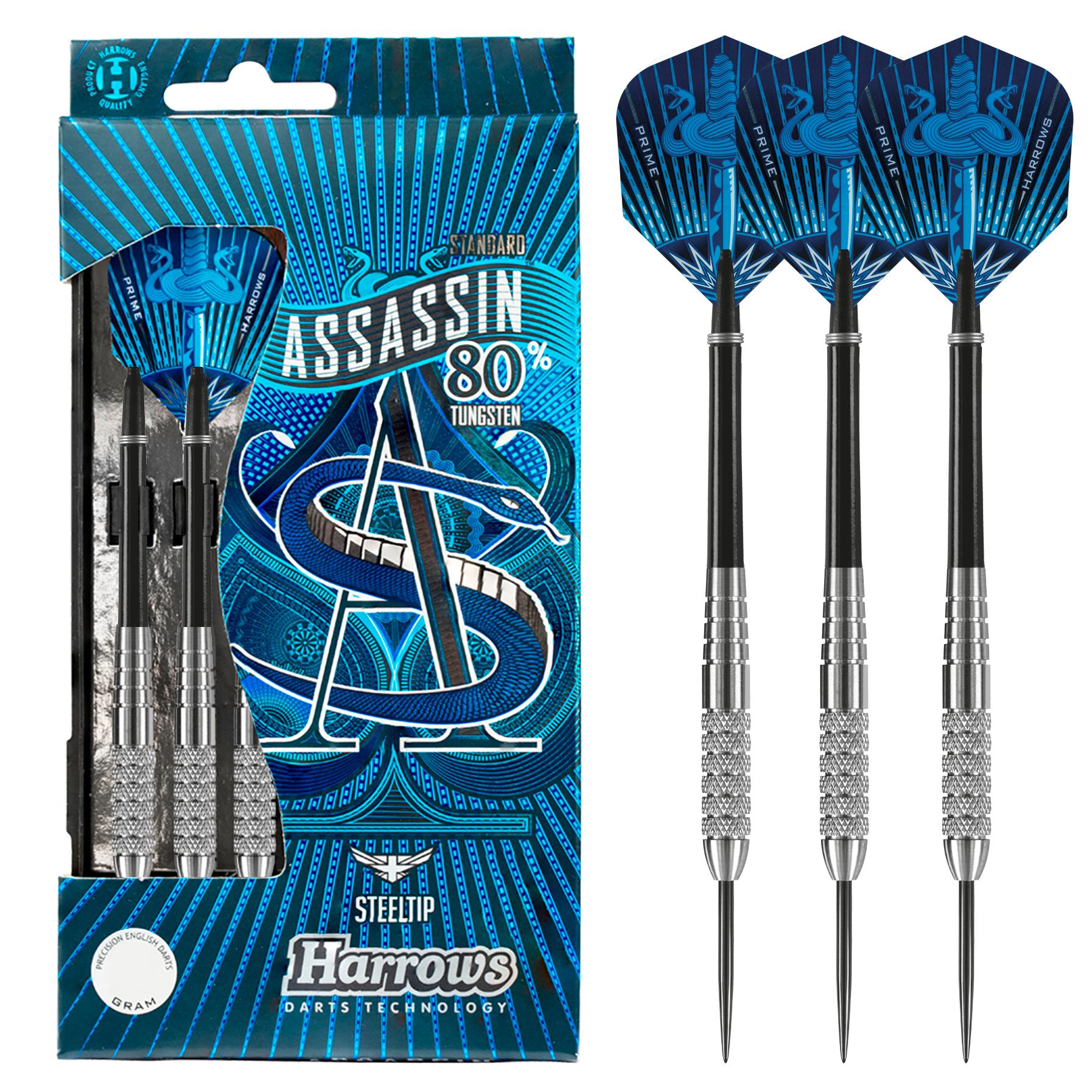 harrows-assassin-80-steeldarts-24g-wolfram image 1