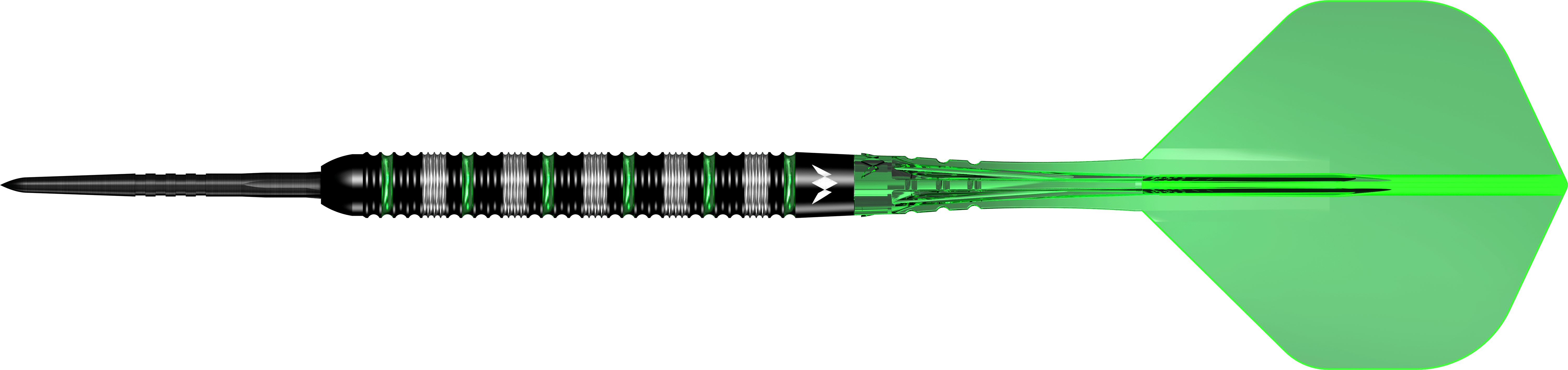 mission-moldavite-steeldarts-95-tungsten-23g-schwarz-gr-n image 2