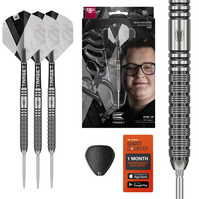 target-agora-beau-greaves-steeldarts-23g-90-tungsten-swiss-point image 1
