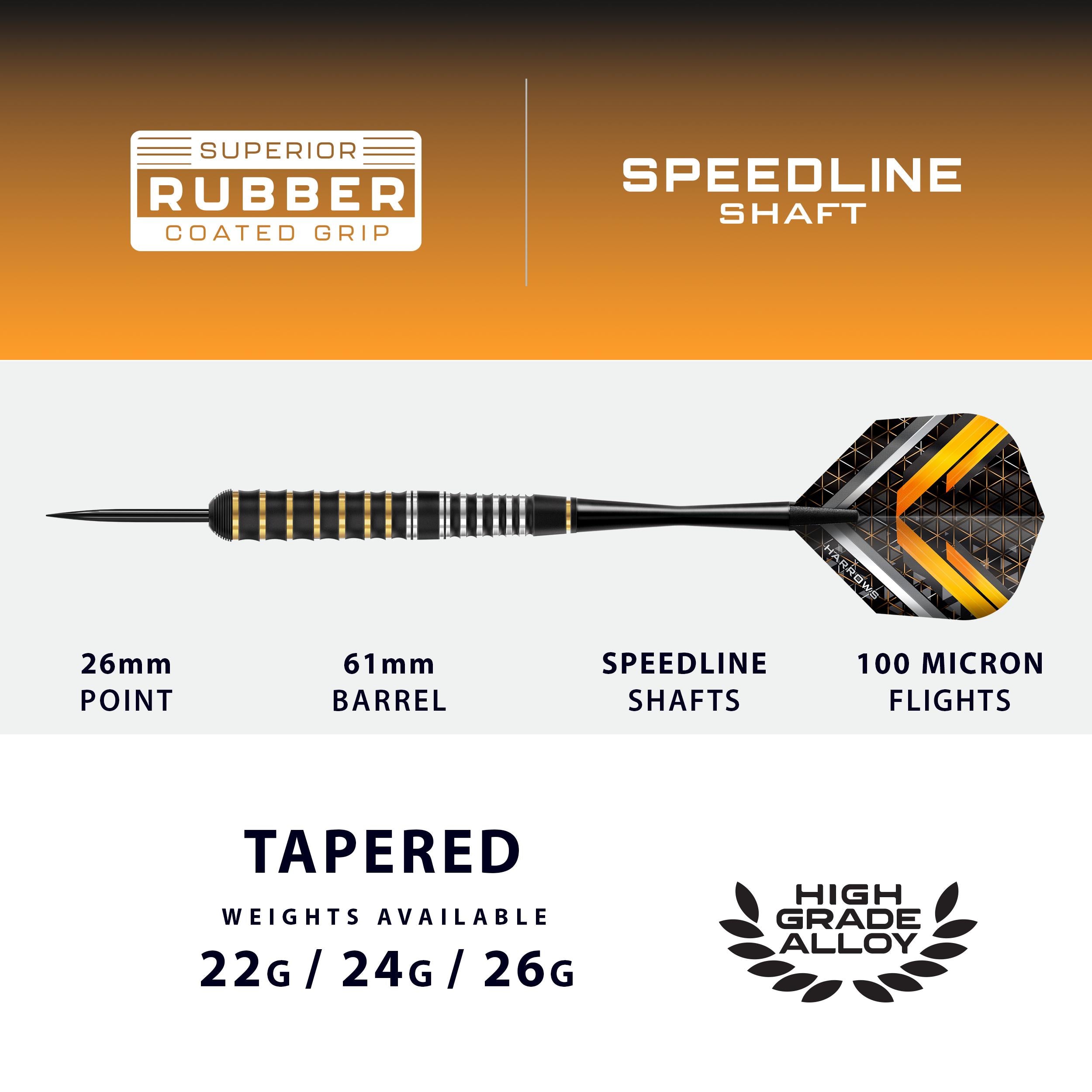harrows-vulcan-steeldarts-24g-gummi-grip-schwarz-gold image 3