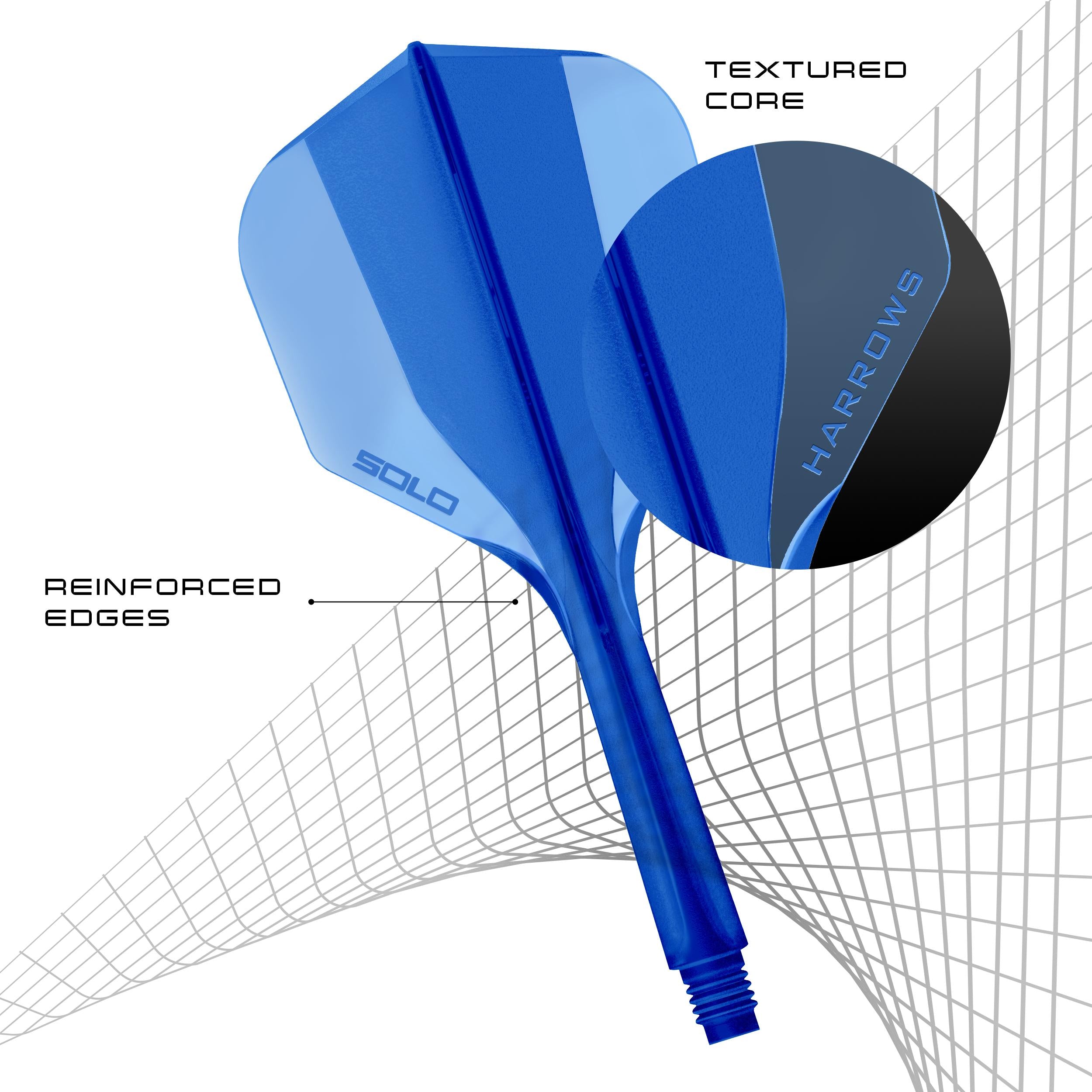harrows-solo-flights-blau-medium-integriertes-system-3-stk image 4