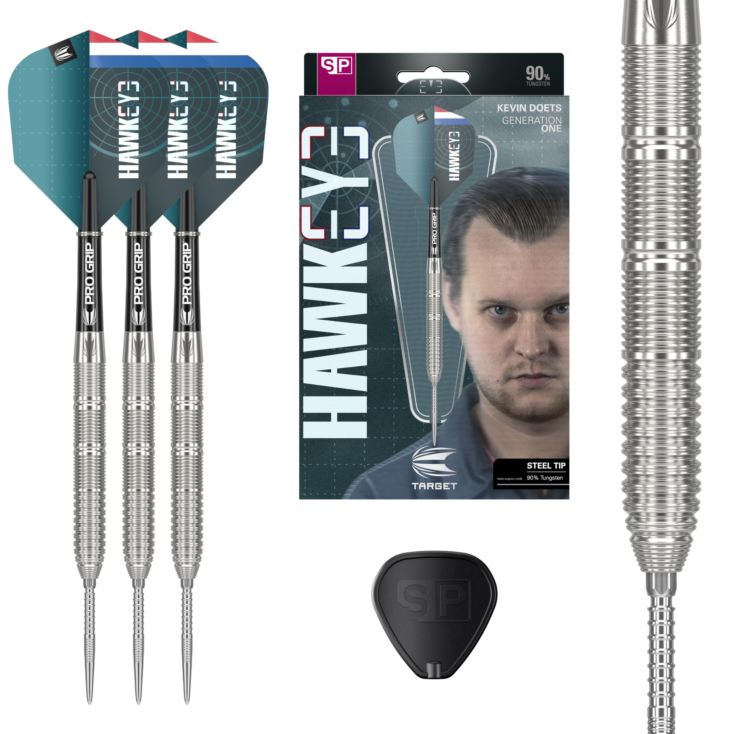 target-kevin-doets-gen-1-steeldarts-23g-90-tungsten-swiss-point image 1