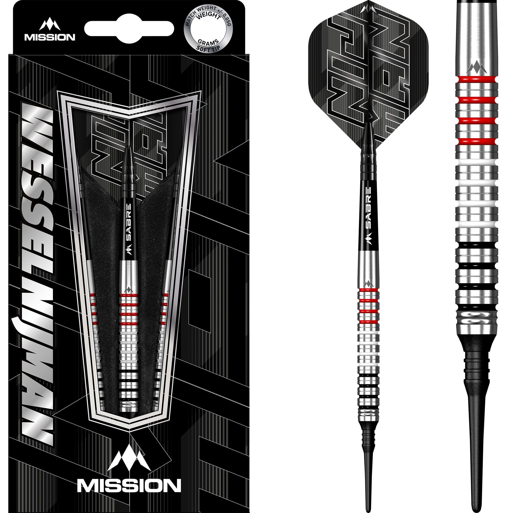 mission-wessel-nijman-softdarts-18g-natural-95-tungsten image 1