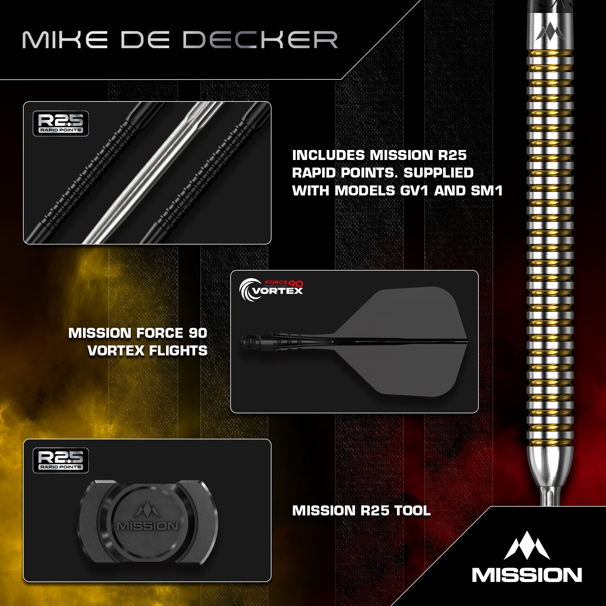 mission-mike-de-decker-v2-steeldarts-24g-95-tungsten image 4