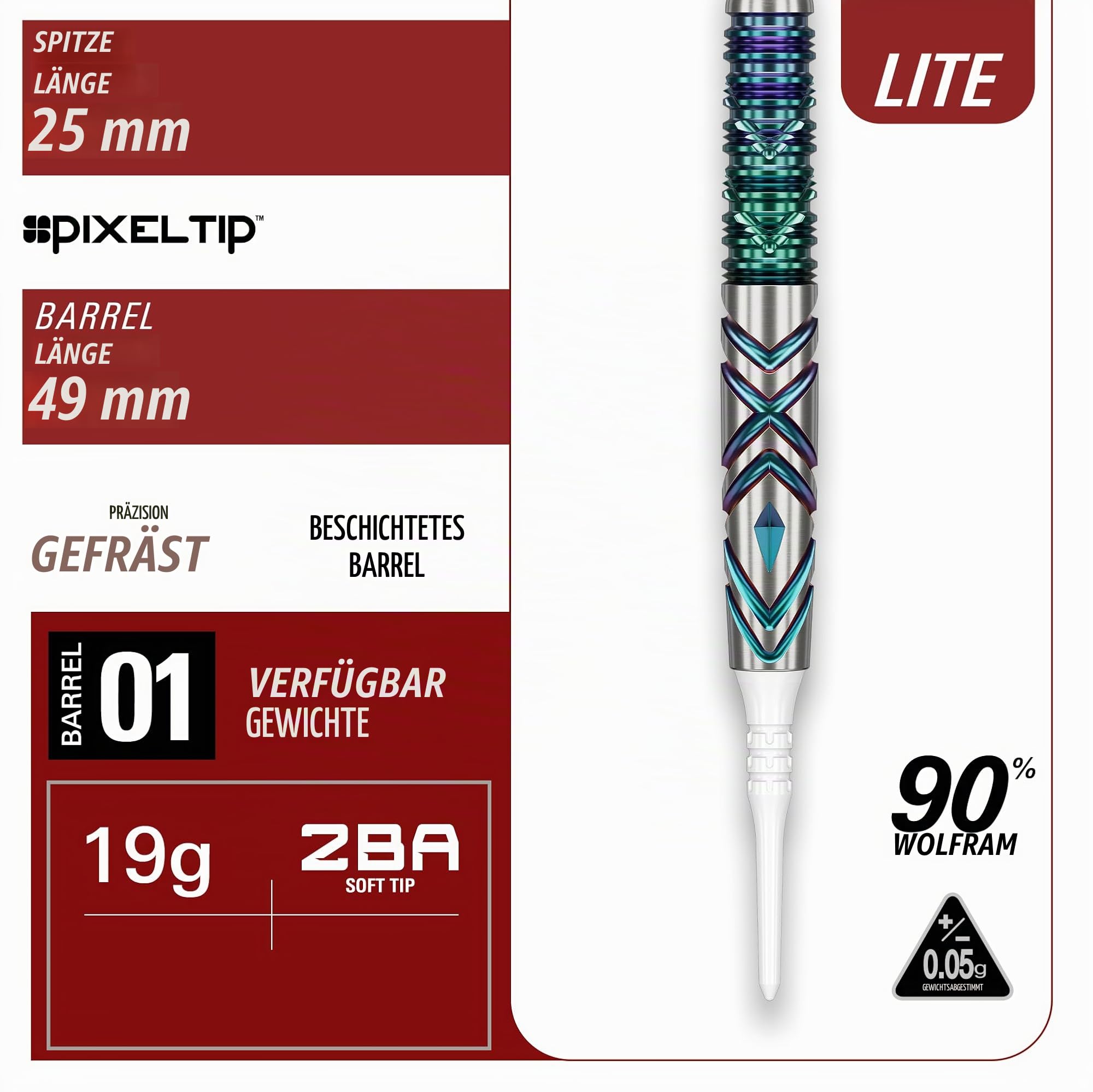 target-exo-the-miracle-g6-softdarts-21-5g image 4