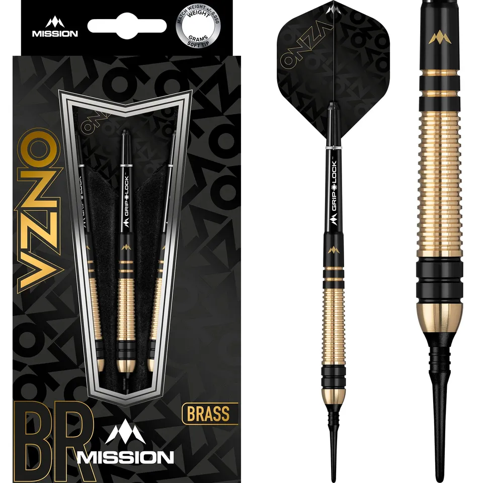 mission-onza-m2-softdarts-18g-black-gold-messing image 1