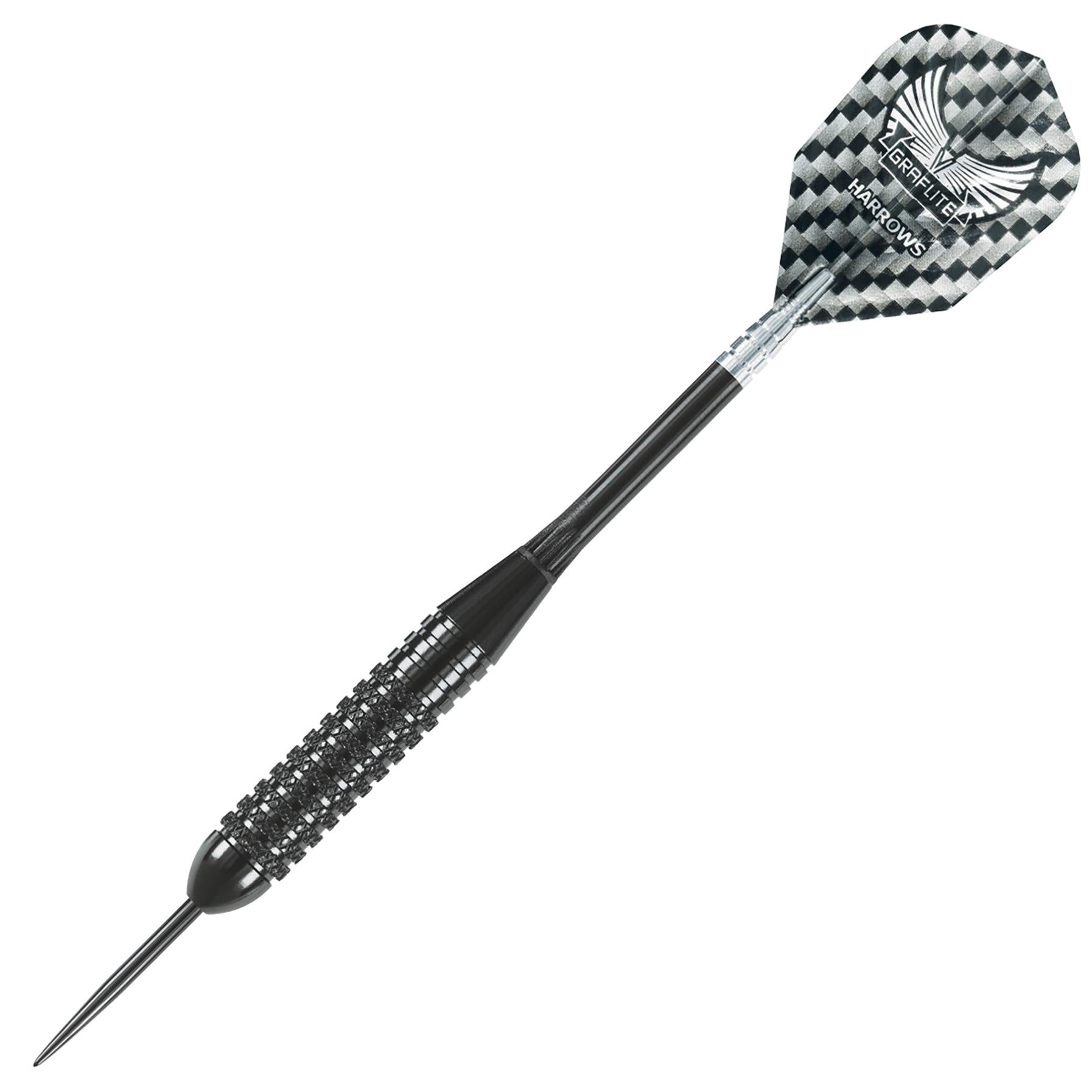 harrows-black-arrow-25gk-steeldart-messing-schwarz image 4