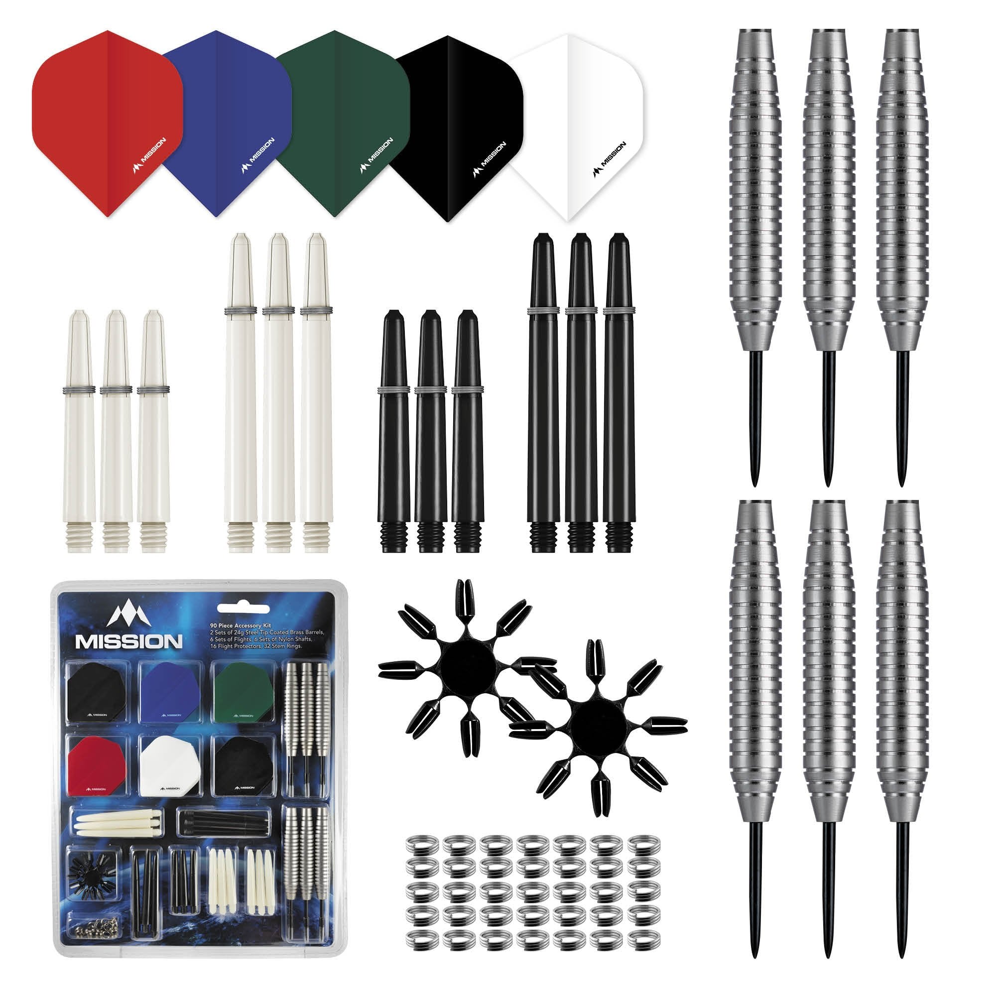 mission-force-90-dartset-24g-messing-90-teilig-anf-nger image 2