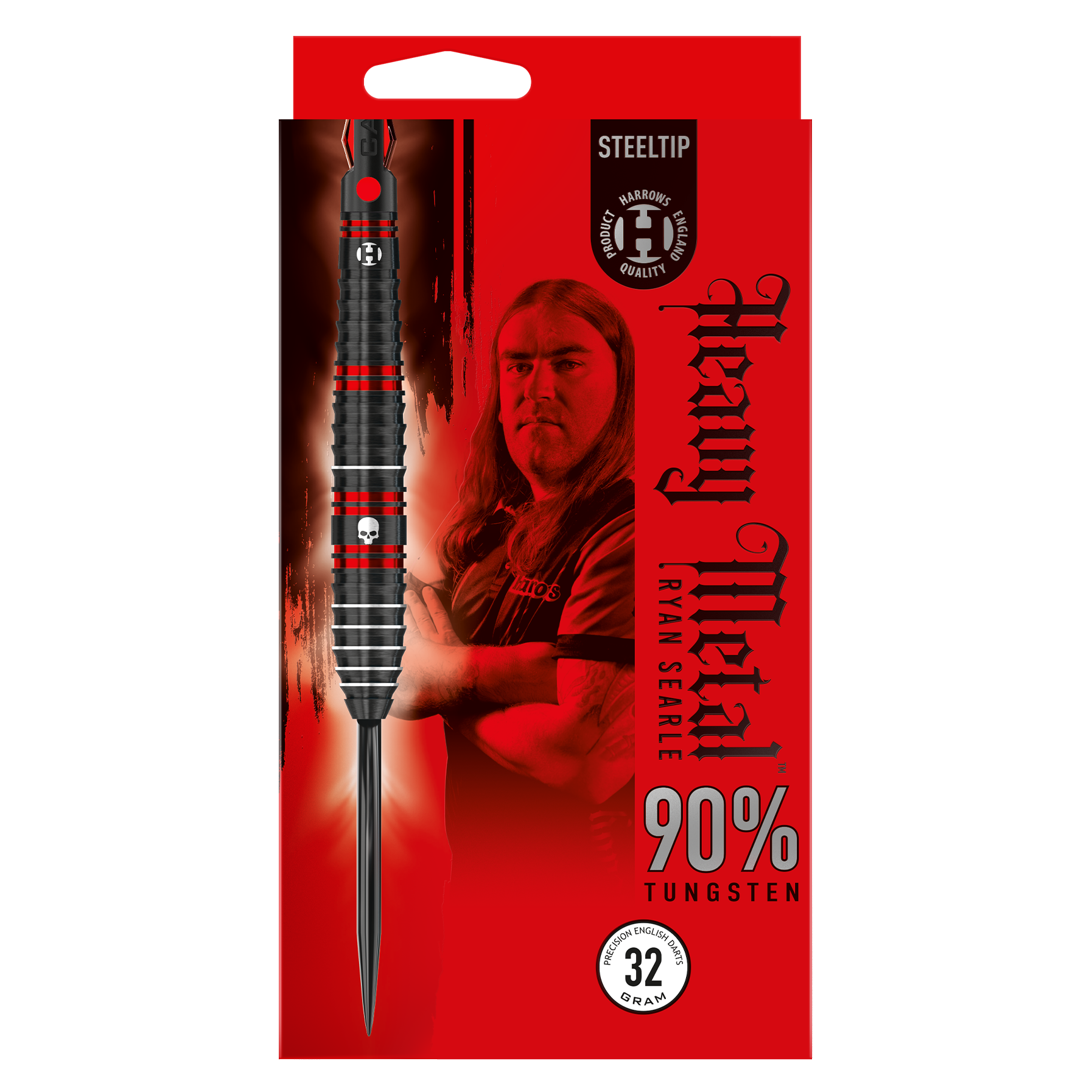 harrows-ryan-searle-steeldarts-90-tungsten-32g-heavy-grip image 5