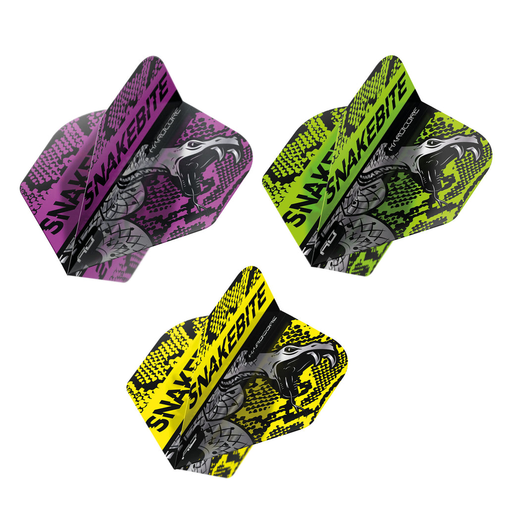 red-dragon-peter-wright-snakebite-dartflights-selection-9er-100-mikron image 1