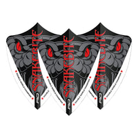 red-dragon-peter-wright-grey-snake-flights-freestyle-ionic image 2