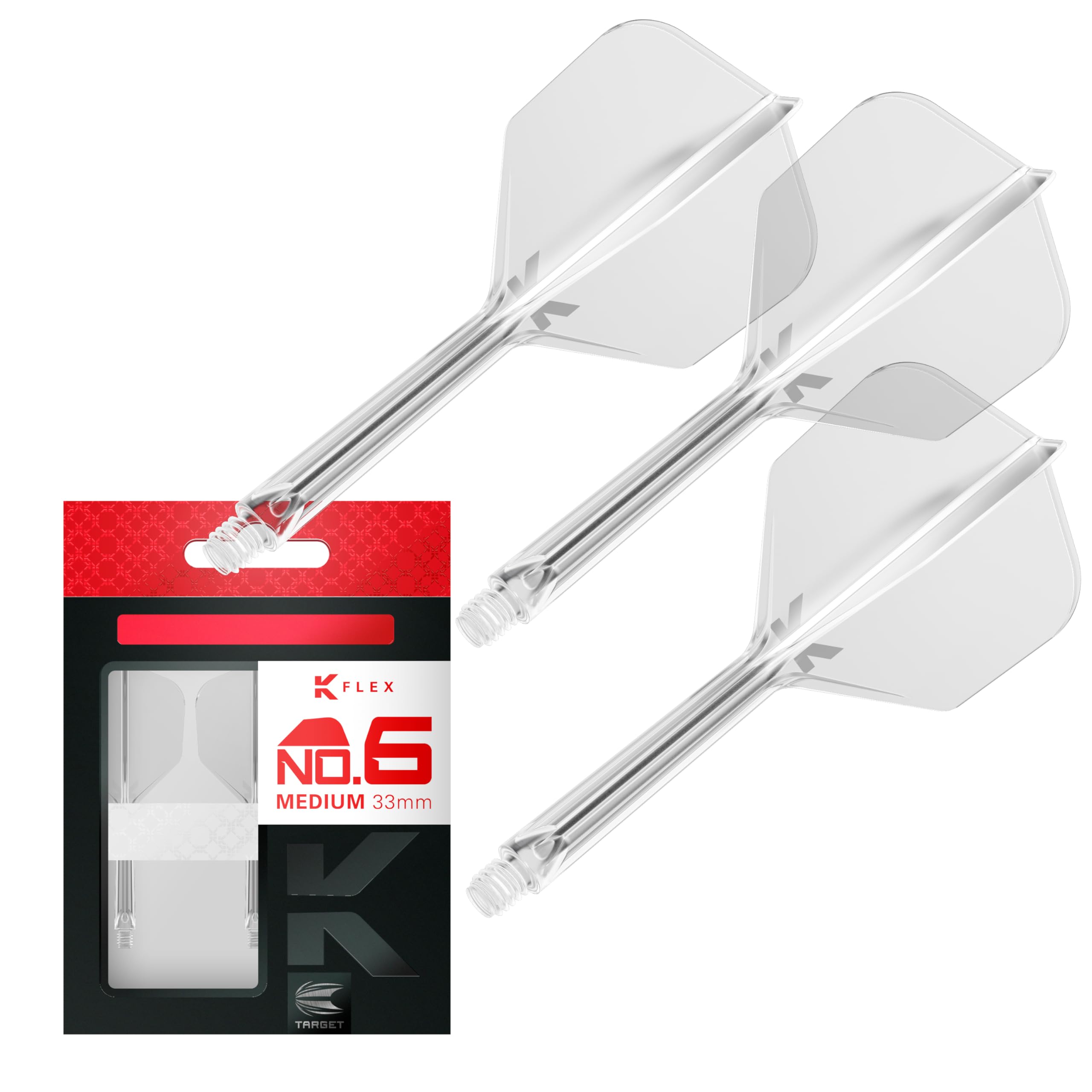 target-k-flex-flights-blau-no-6-short-19mm-3er-pack-system image 1