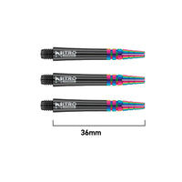 red-dragon-nitrotech-ionic-shafts-36mm-schwarz-6-st-ck image 2