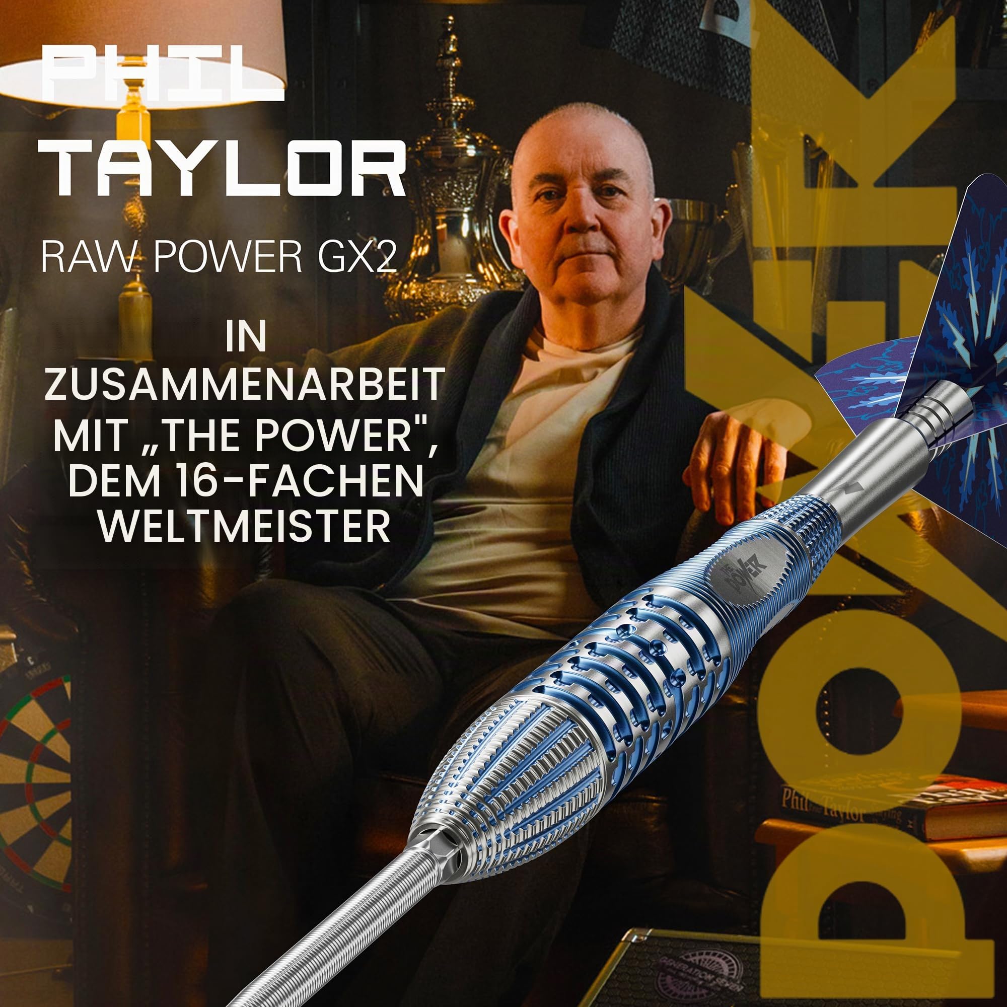 target-phil-taylor-gx2-steeldarts-22g-95-tungsten-quattro-grip image 2