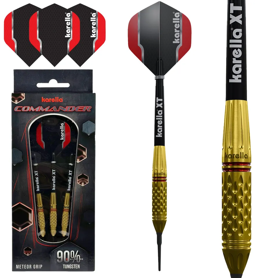 karella-profi-line-commander-gold-softdart-18-g-90-tungsten image 1