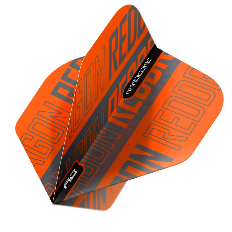 red-dragon-hardcore-xt-flights-orange-schwarz-12-st-ck image 1