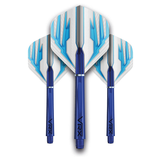 red-dragon-nitrotech-vrx-flight-shaft-combo-blau-8-sets image 3