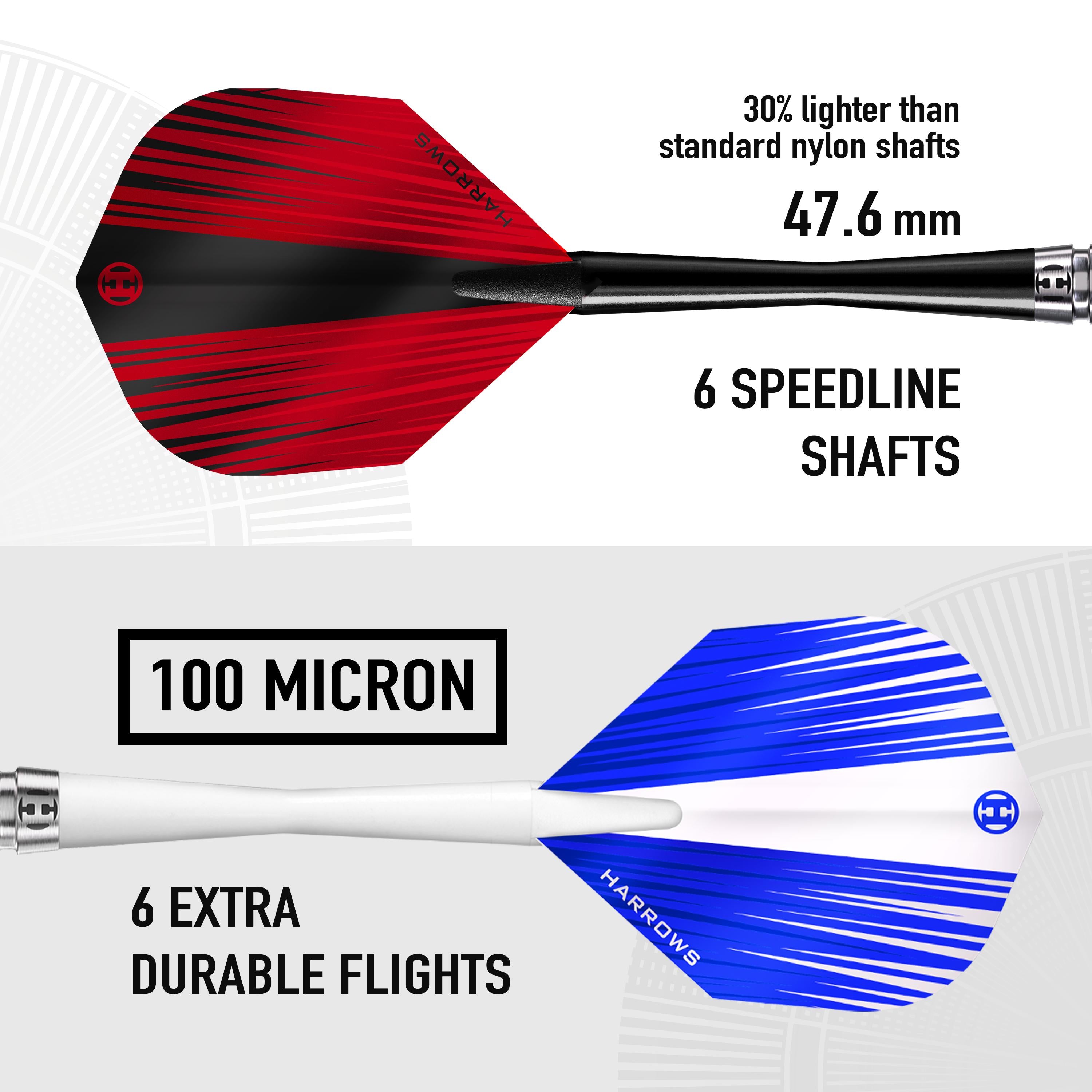 harrows-caliber-black-90-steeldart-25g-set-koffer image 2