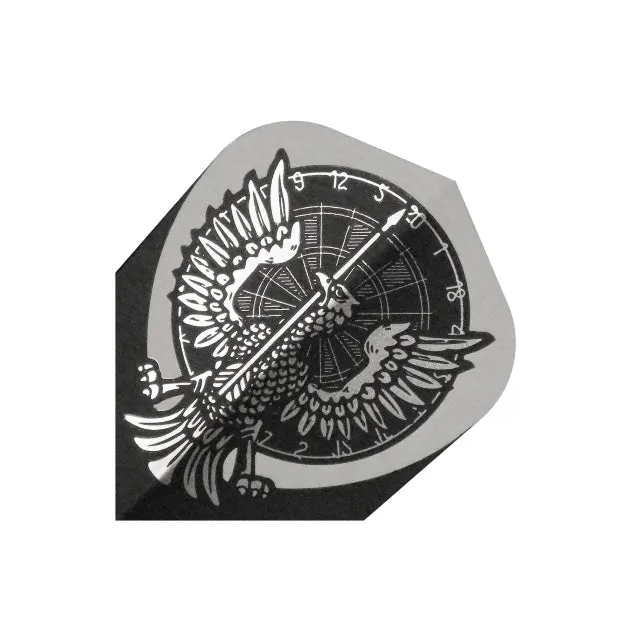 harrows-quadro-dartflights-hawk-flight-100-micron image 1
