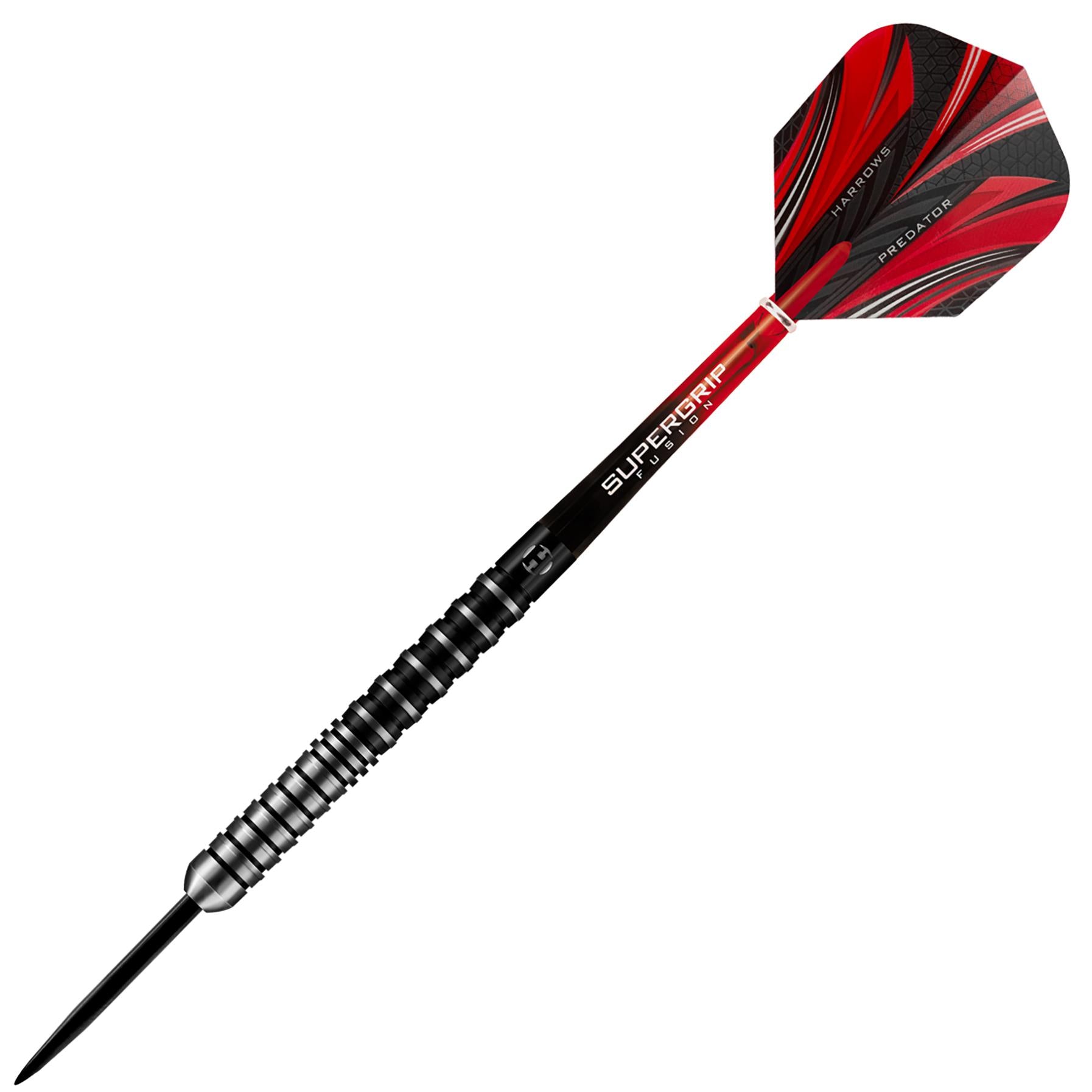 harrows-predator-90-steeldarts-23gr-schwarzes-tungsten image 4