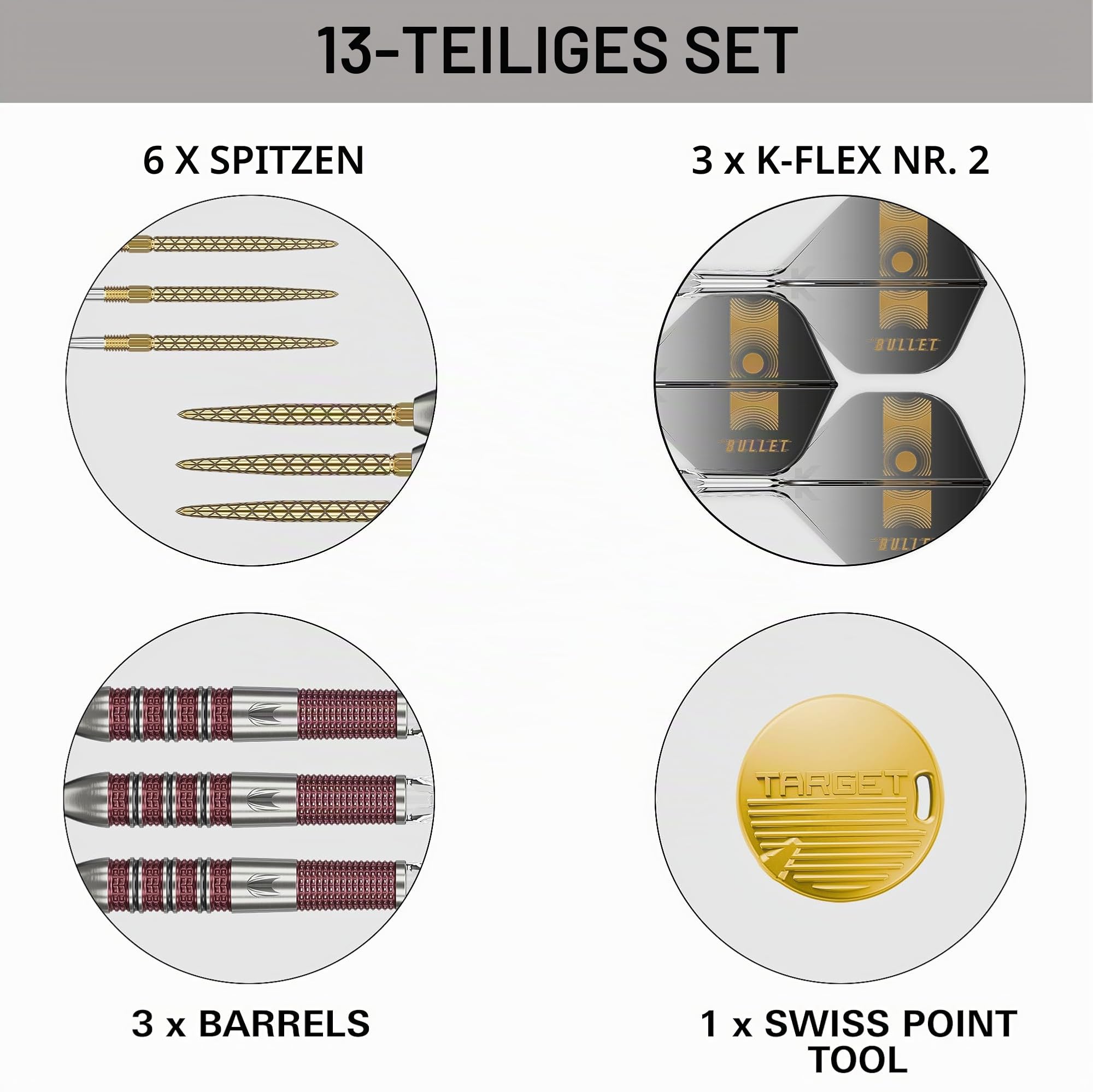 target-stephen-bunting-95k-steeldarts-18-g-the-bullet image 5