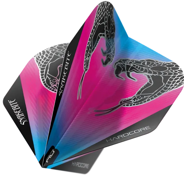 red-dragon-peter-wright-flights-standard-snake-schwarz-9er image 1