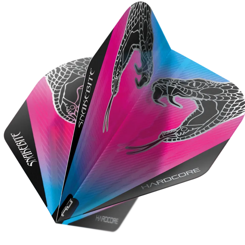 red-dragon-peter-wright-flights-standard-snake-schwarz-9er image 1