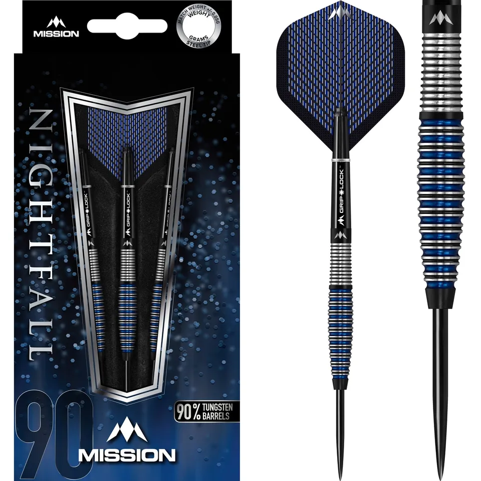 mission-nightfall-m4-steeldarts-90-tungsten-24g-curved image 1