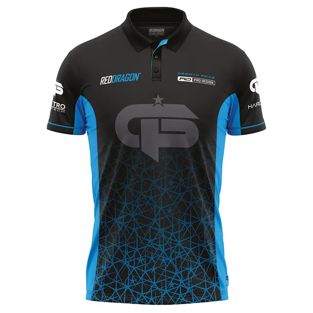 red-dragon-gerwyn-price-signature-polo-polohemd-atmungsaktiv image 1