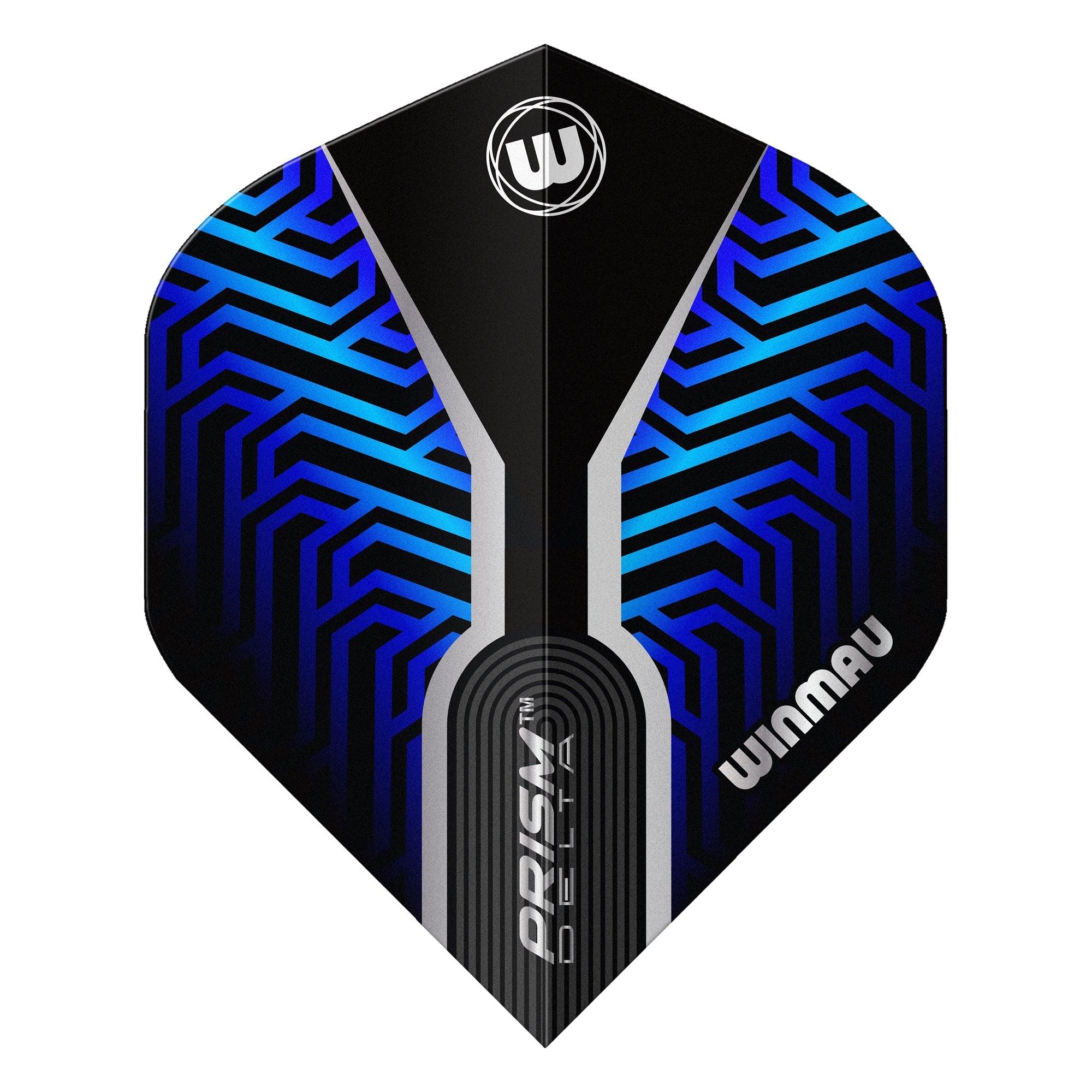 winmau-prism-delta-flights-standard-blau-3er-spot-uv image 3
