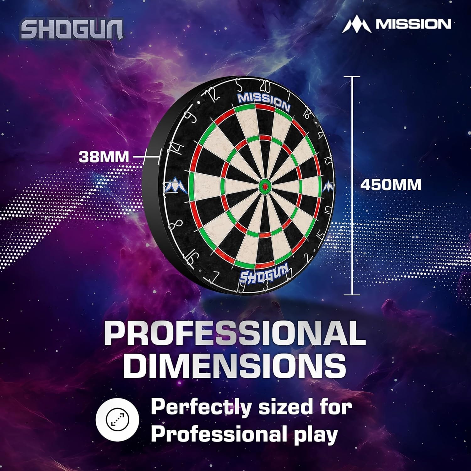 mission-samurai-shogun-dartscheibe-set-sisal-mit-6-darts image 3