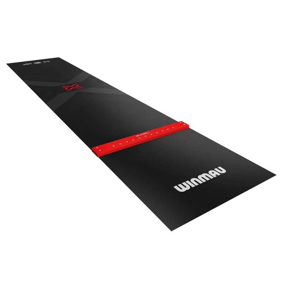 winmau-blade-x-pvc-dartmatte-transparent-mit-abwurflinie image 1