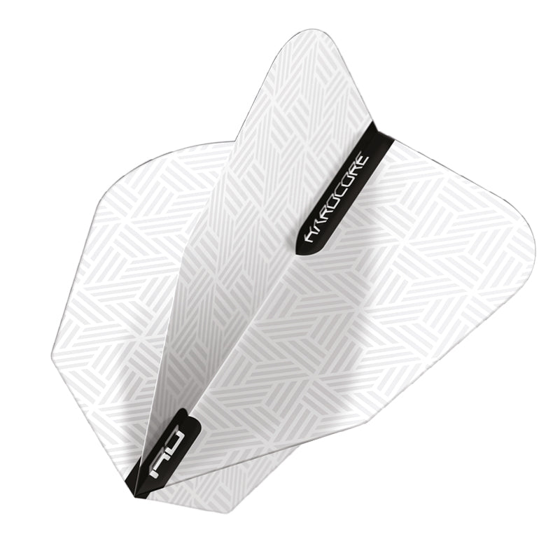 red-dragon-hardcore-white-v-standard-dartflights-9er-pack image 1