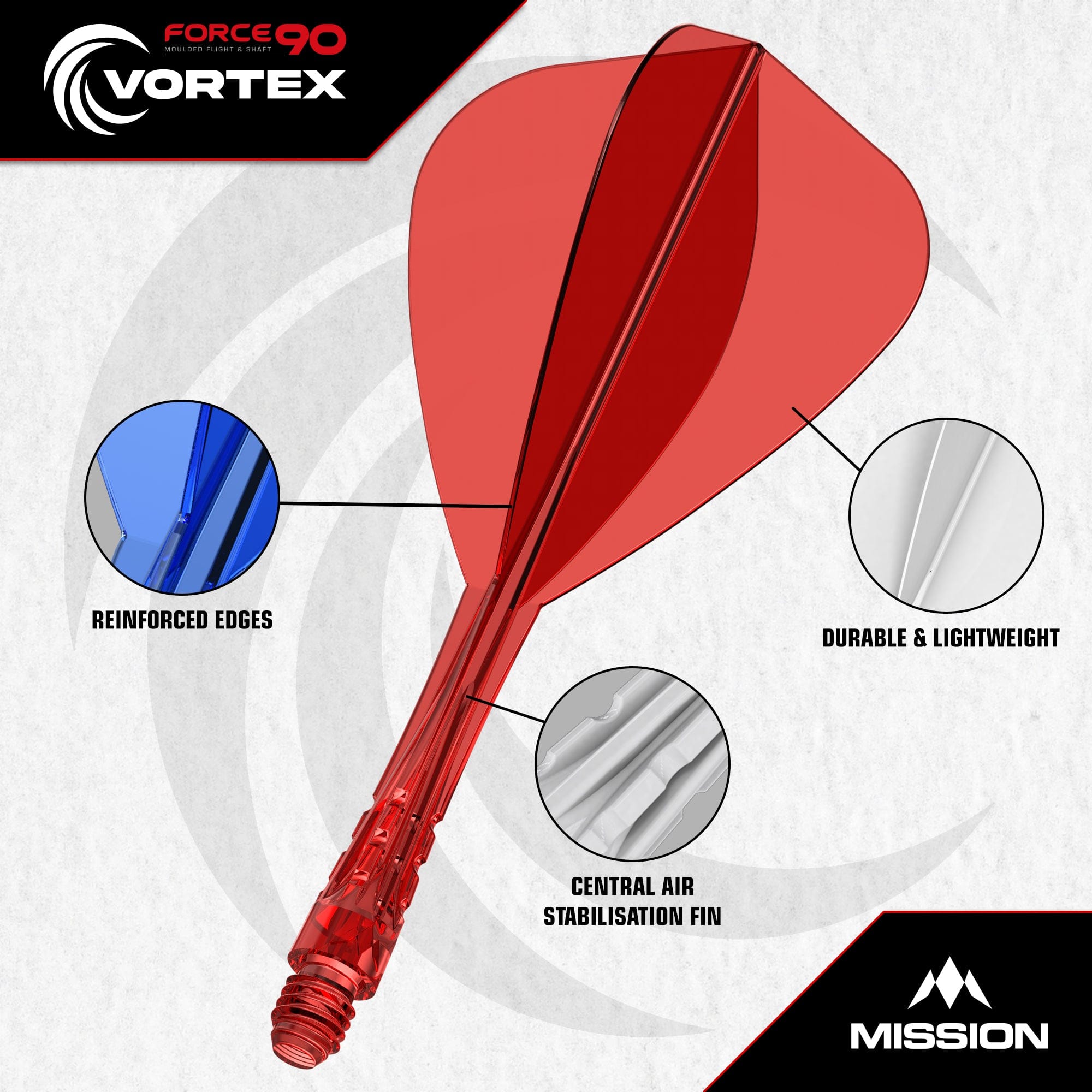 mission-force-90-vortex-flights-kite-schwarz-short-3er image 8
