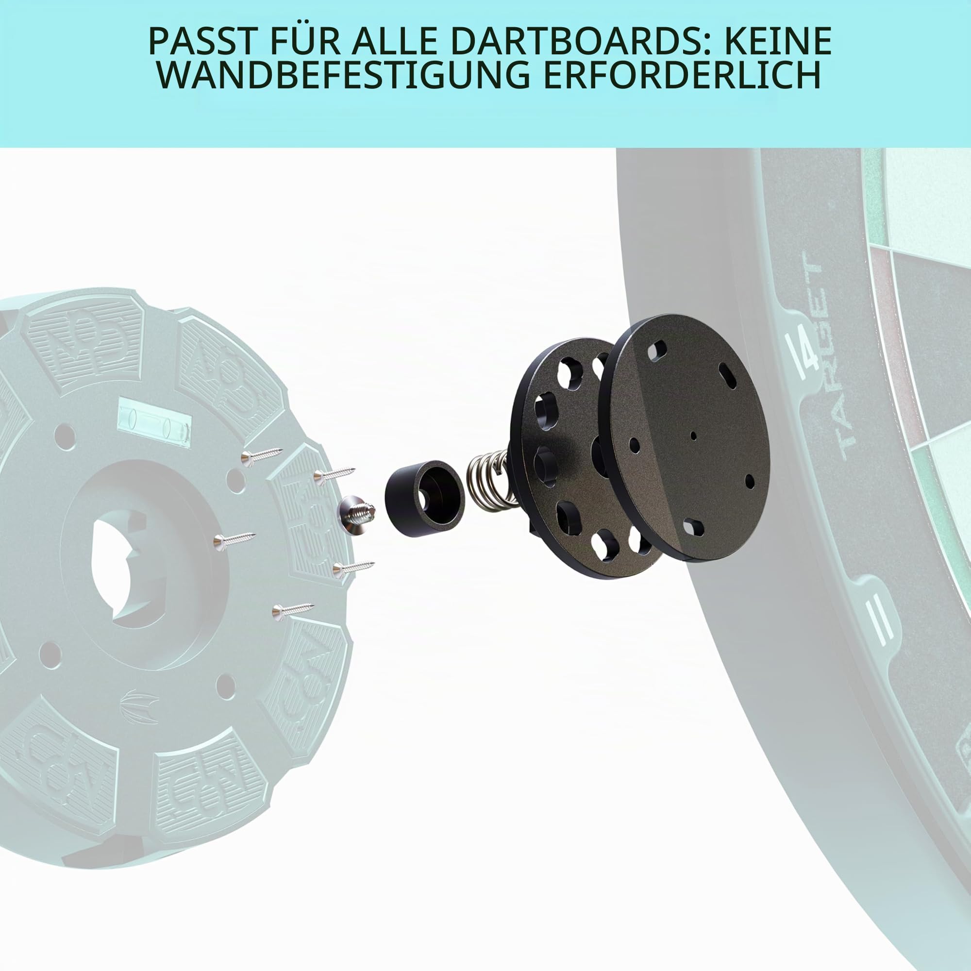 target-mod-hub-bracket-dartboard-halterung-system image 2