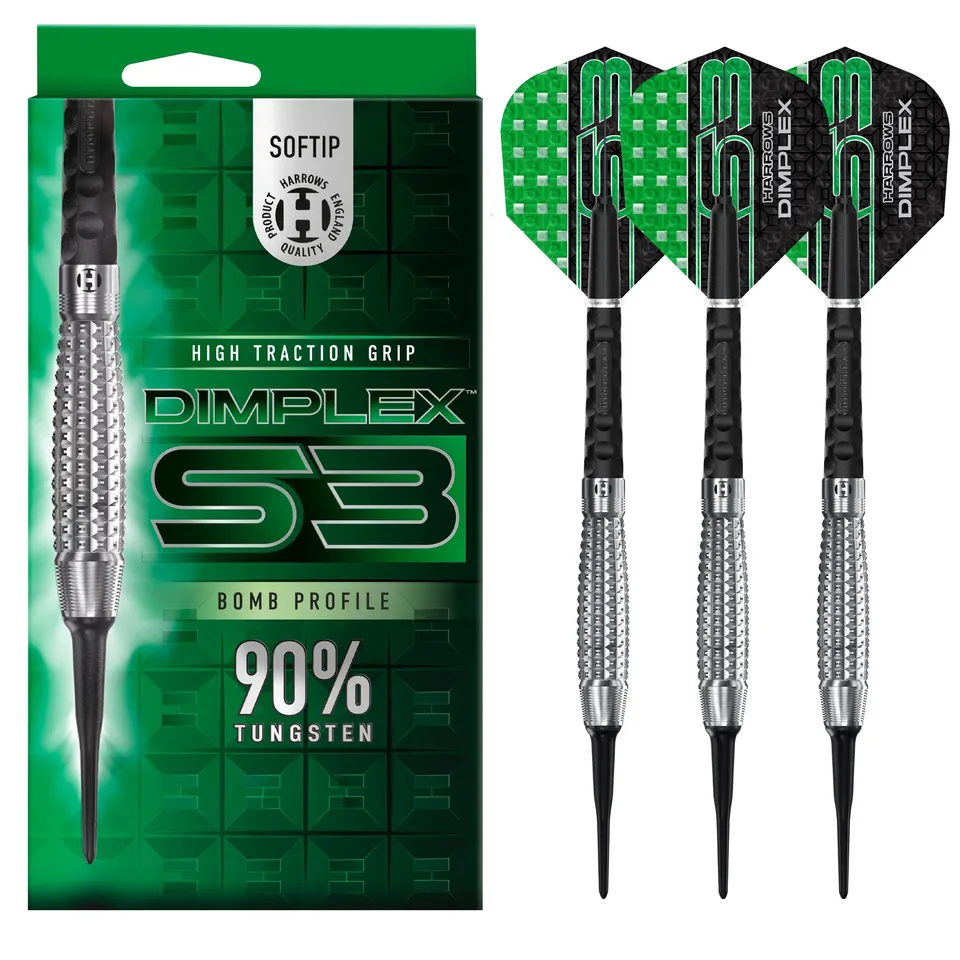 harrows-dimplex-s3-bomb-softdarts-20g-90-tungsten-set image 1