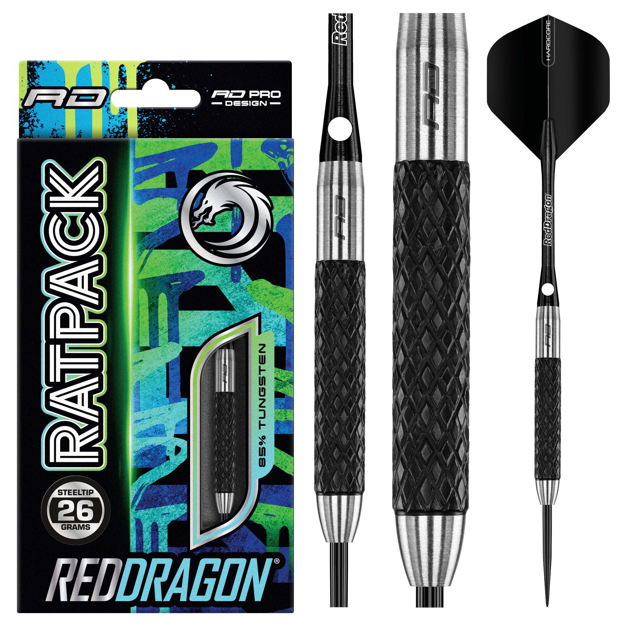 red-dragon-rat-pack-rat-1-steeldart-26g-grip-stahlspitze image 1