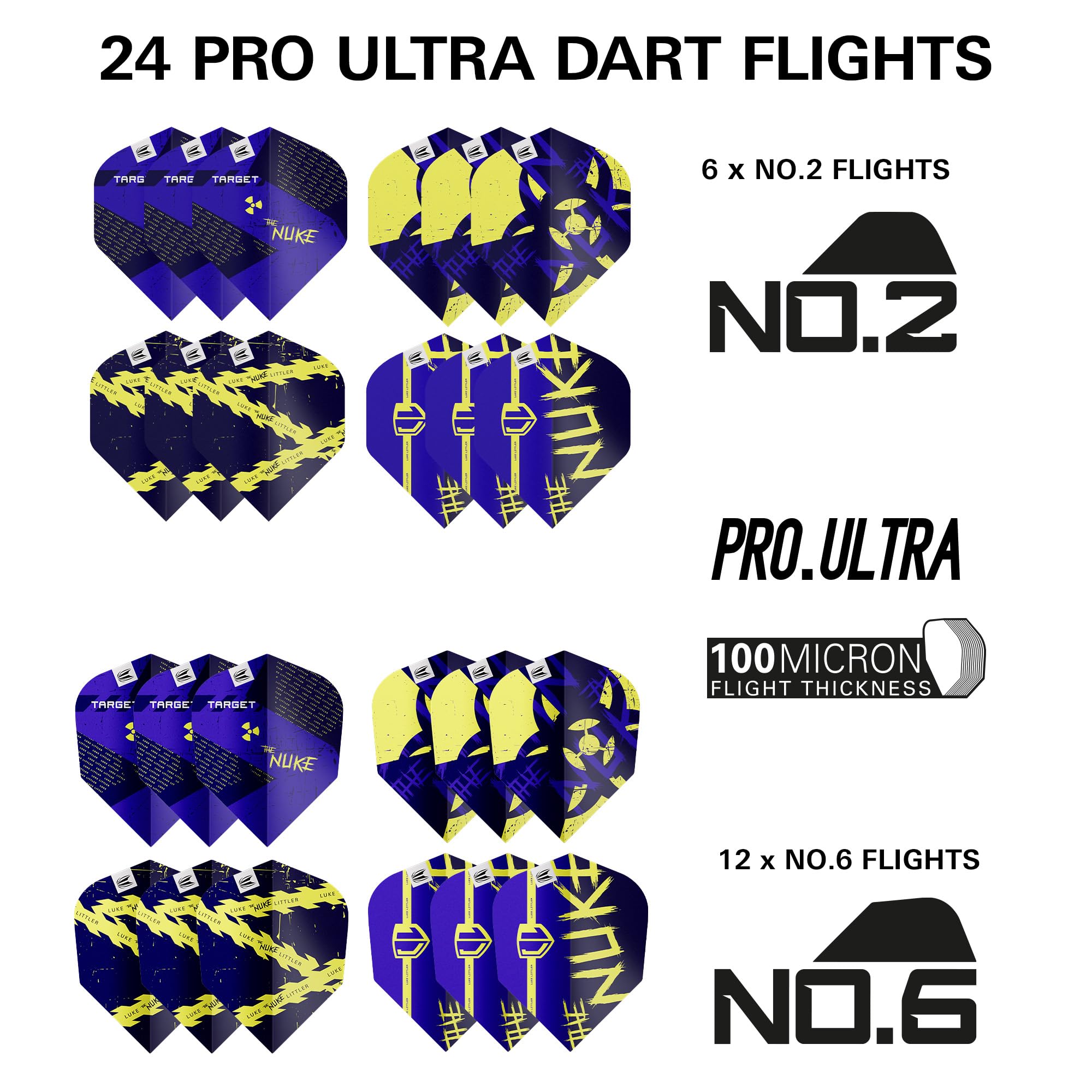 target-luke-littler-brass-dart-set-22g-100-teilig-steeldarts image 4