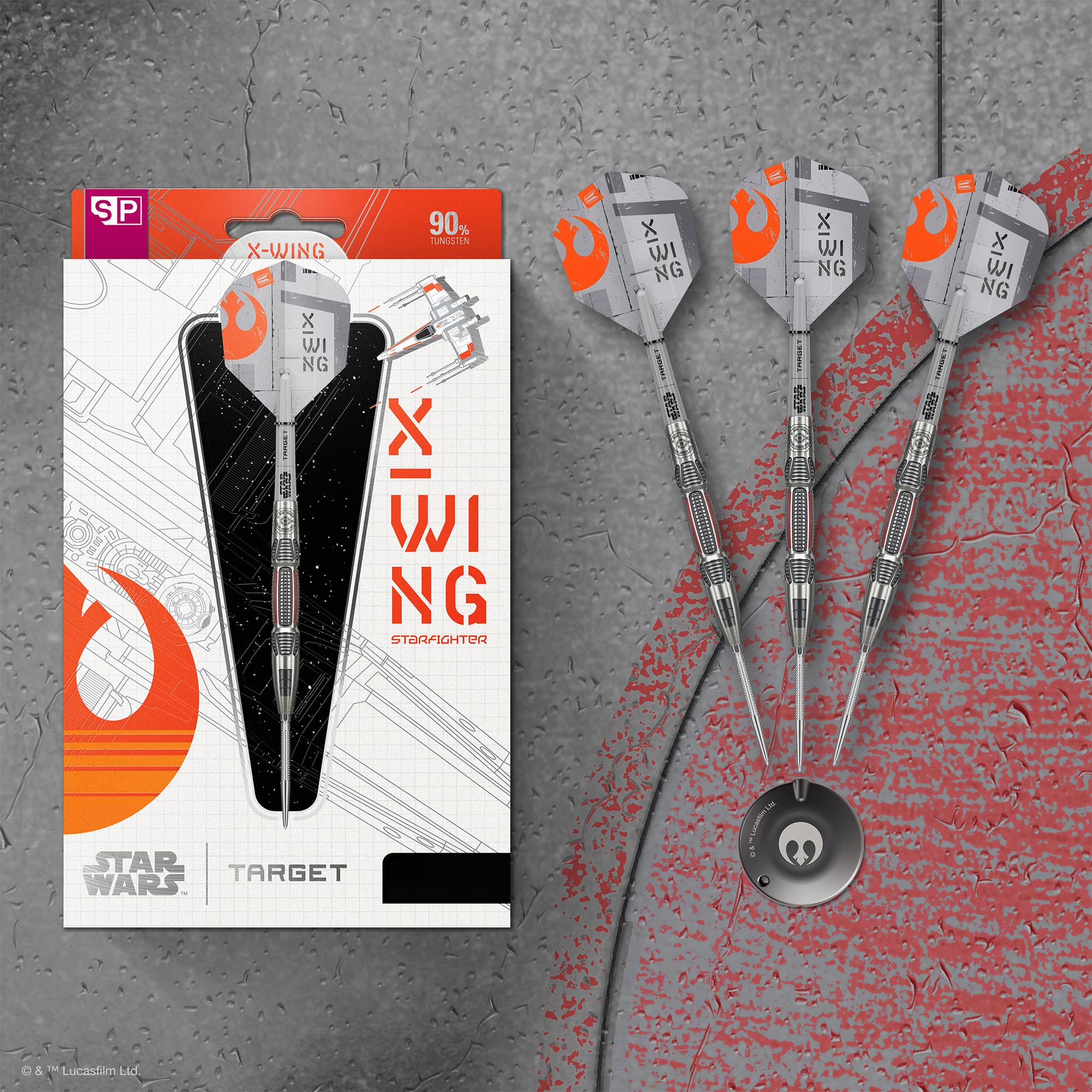 target-bolide-x-wing-steeldarts-22g-90-tungsten-star-wars image 5