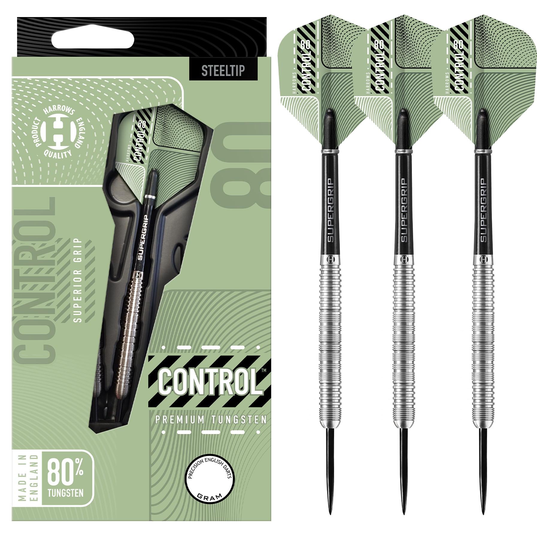 harrows-control-80-steeldart-parallel-23g-wolfram image 1