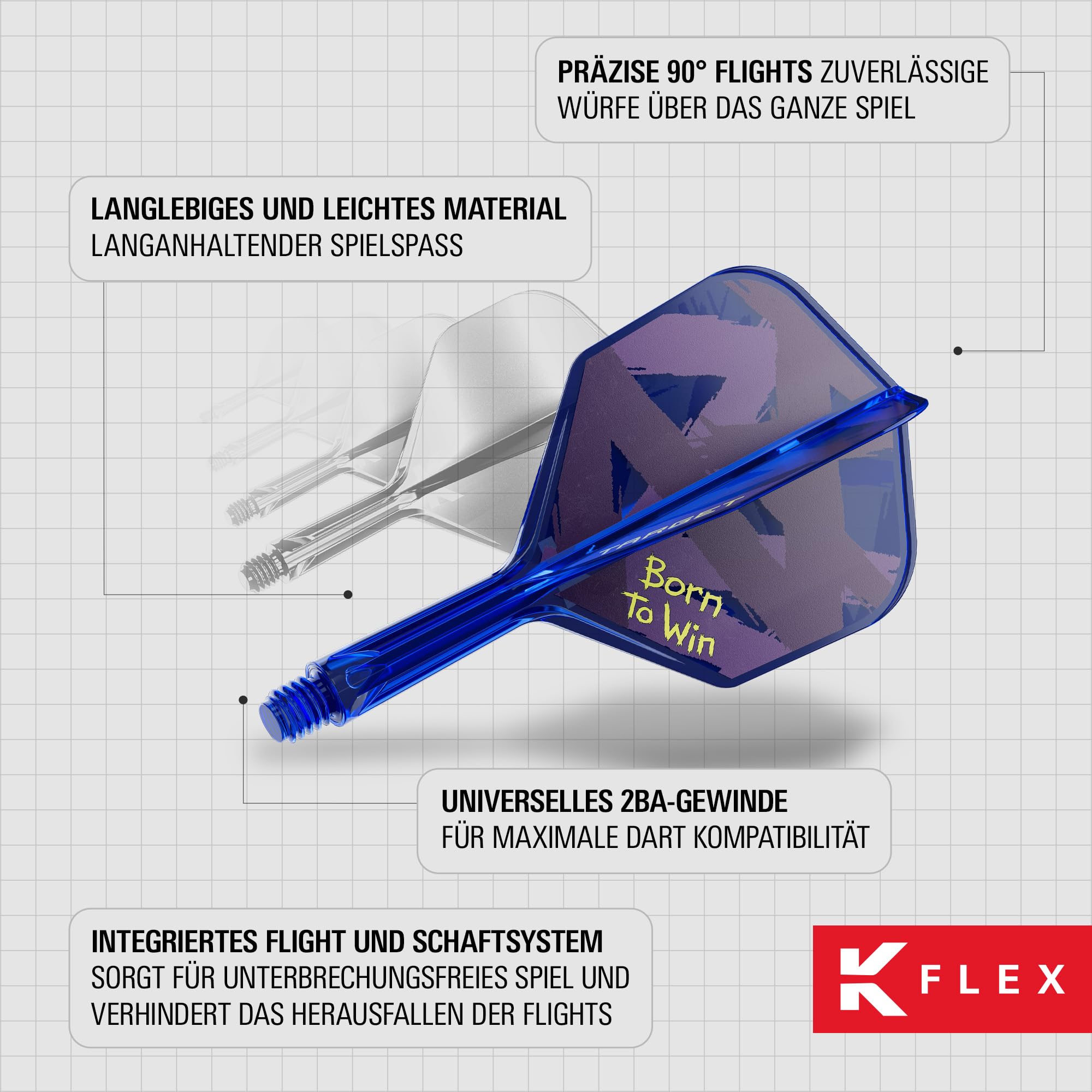 target-k-flex-luke-littler-born-to-win-flights-no-6-blau-violett image 5