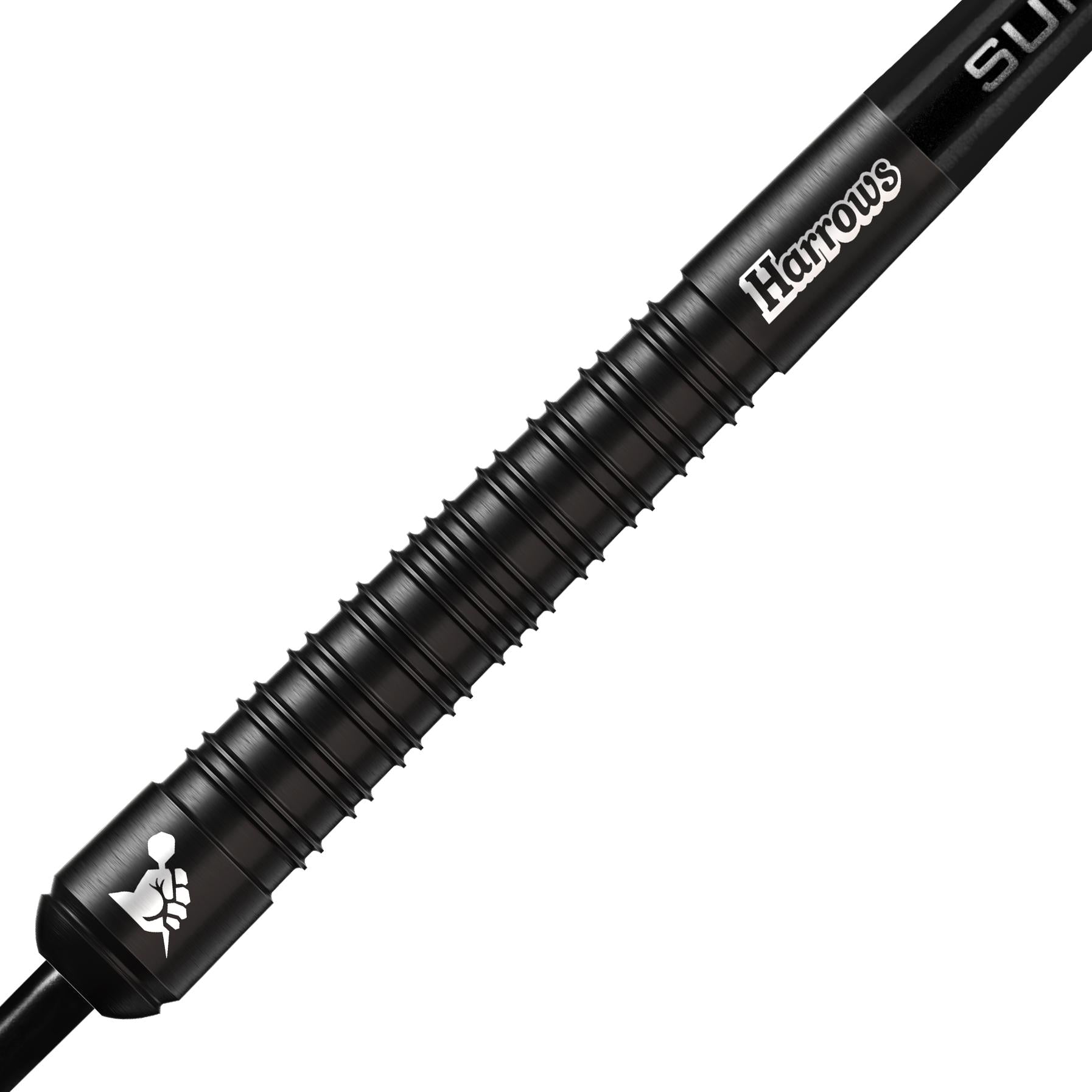 harrows-supergrip-90-black-edition-steeldarts-23g-mit-ring-grip image 3