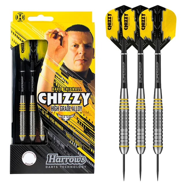 harrows-chizzy-high-grade-alloy-steeldarts-23g-tungsten-look image 1