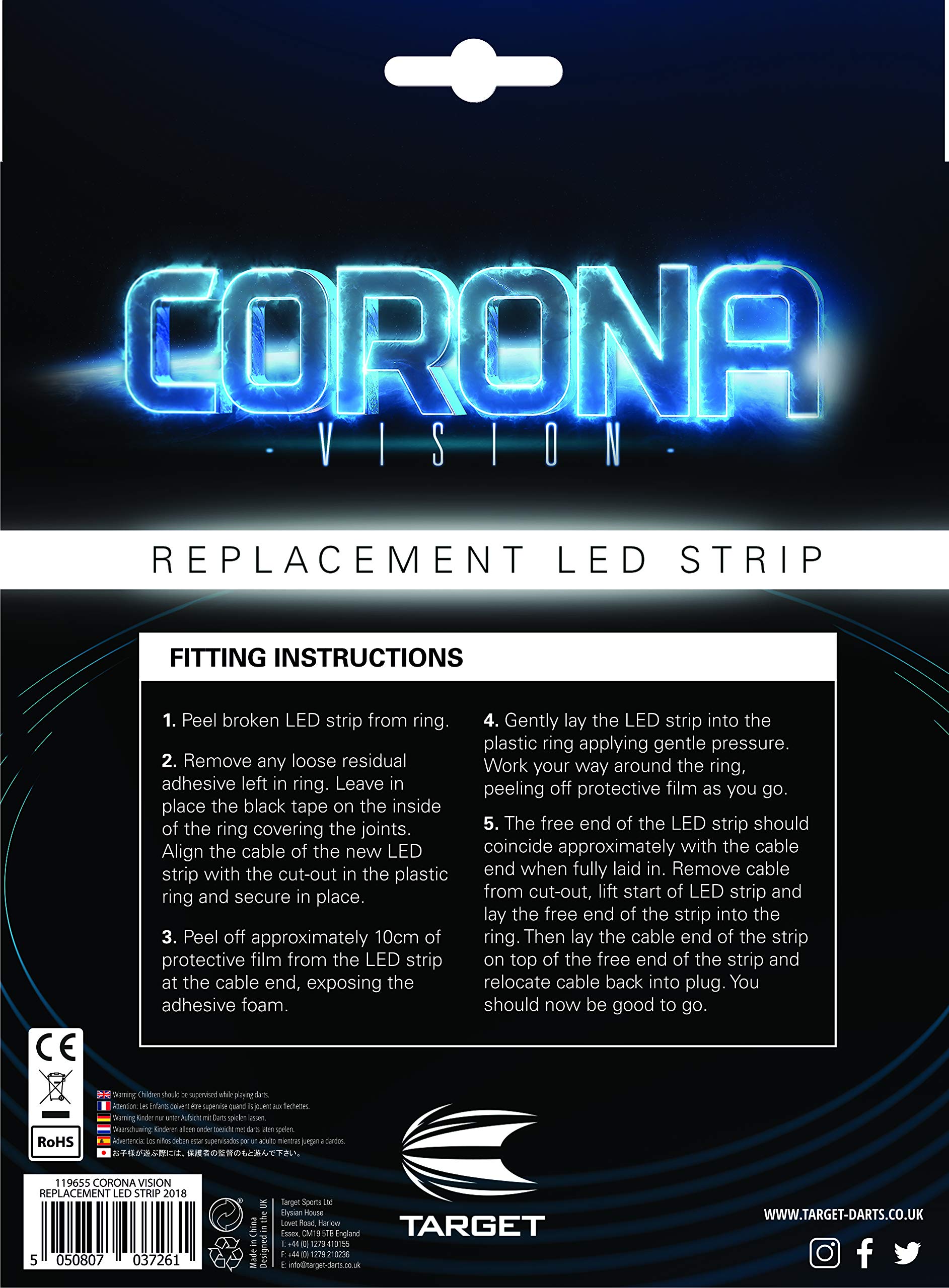 target-corona-vision-ersatz-led-streifen-beleuchtung image 2