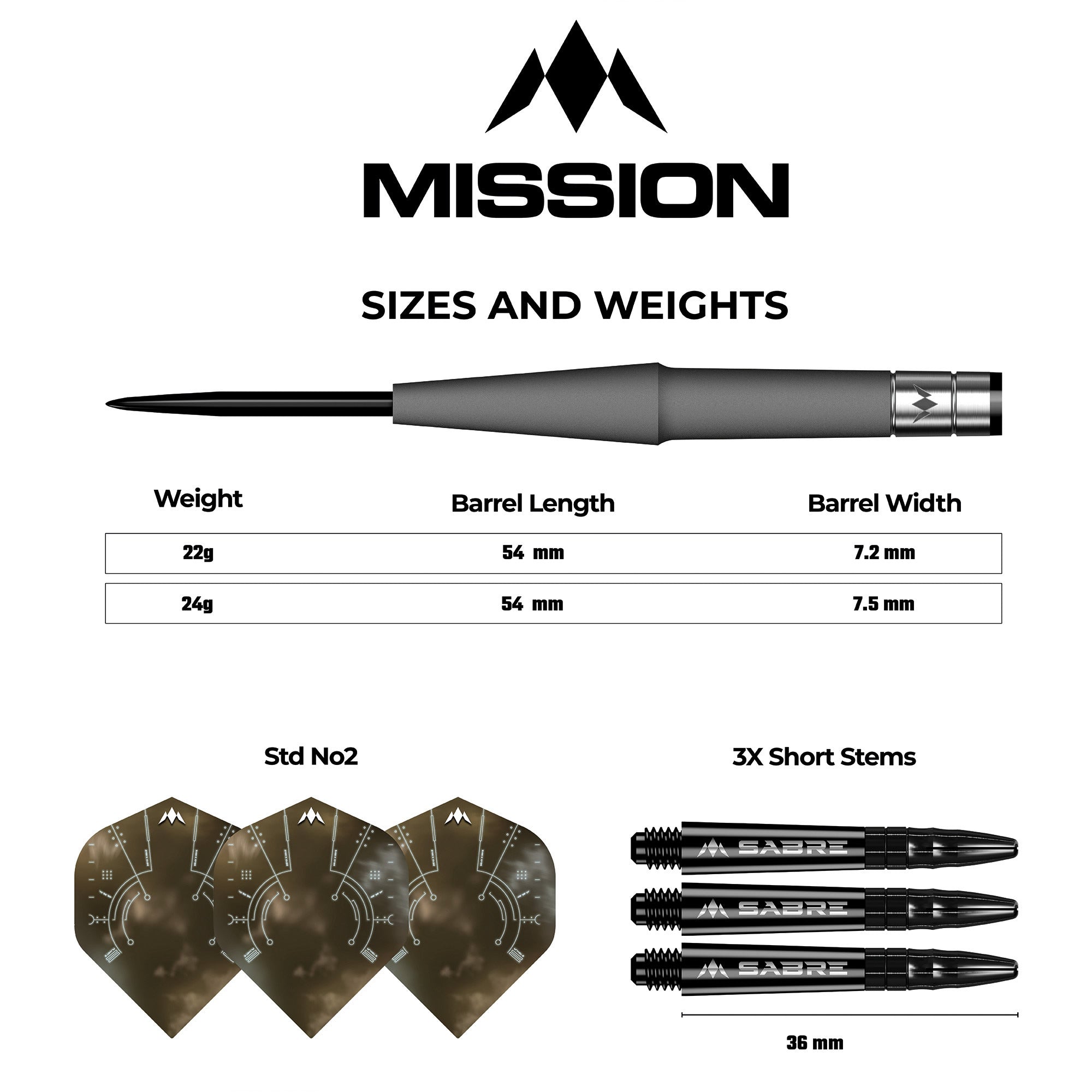 mission-saturn-hyperion-steeldarts-22g-90-tungsten image 5
