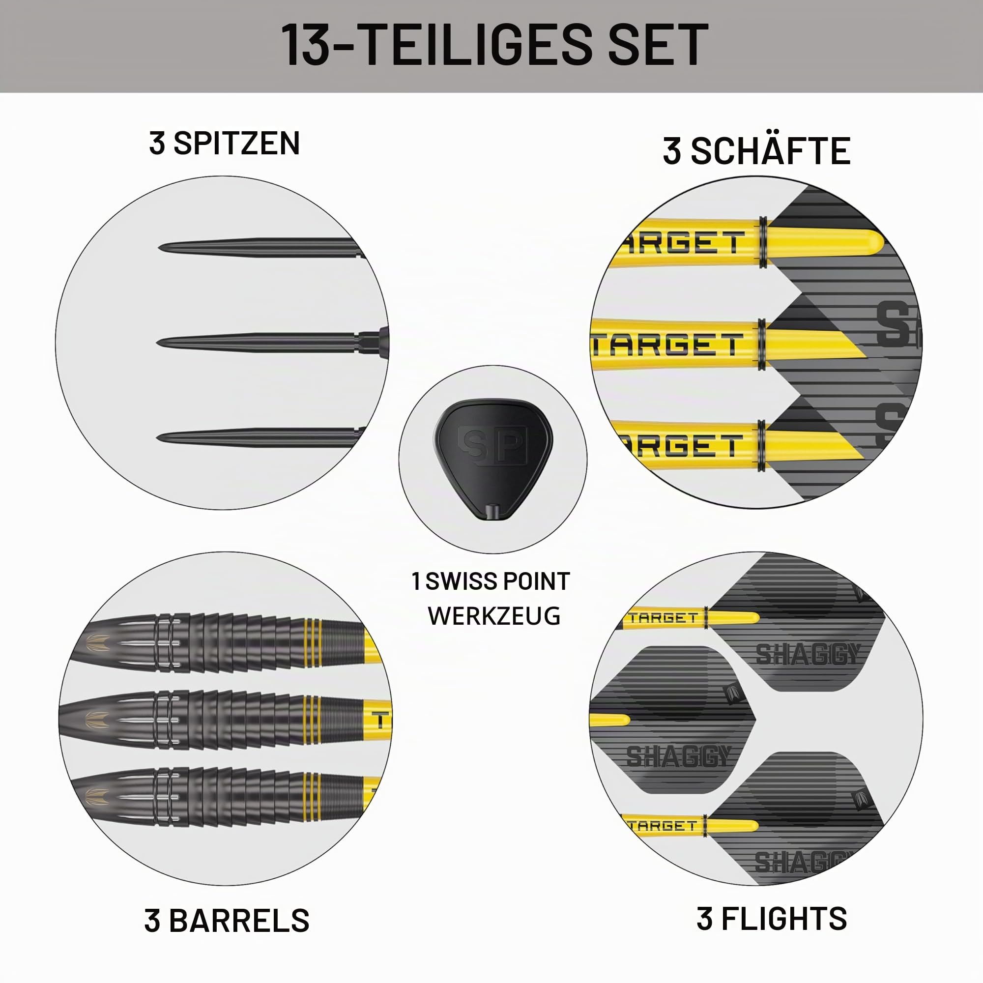 target-scott-williams-black-out-steeldarts-23g-90 image 5