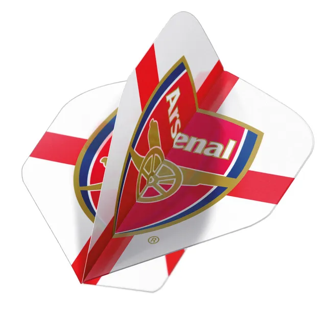 red-dragon-hardcore-arsenal-fc-standard-flights-9er-pack image 1